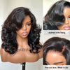 Put on & Go Layered Wavy With Side Bangs 5x5 Lace Closure Wig