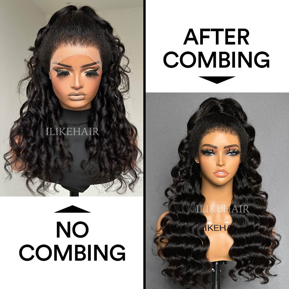 Kinky Edges HD Lace Frontal Ventilated Wig Body Wave