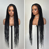 Full Lace Braided Wig Invisible Knots Cornrows