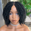 Full Lace Afro kinky Micro Twist Flexi-fit Invisi Drawstring Wig