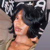 90s Fine Face-Framing Fluffy Bob 5x5 Lace Closure Wig