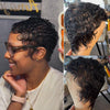 Full Lace Wave Curls Pixie Cut Wig 100% Human Hair