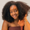 Wear & Go Kinky Coils Half Wig With Drawstring 100% Human Hair
