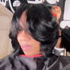 90s Fine Face-Framing Fluffy Bob 5x5 Lace Closure Wig