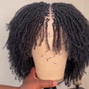 Full Lace Knotless Mini Twist Locs Bohemian Invisi Drawstring Wig