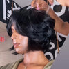 90s Fine Face-Framing Fluffy Bob 5x5 Lace Closure Wig