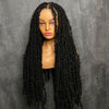 Full Lace Bohemian Softlocs Wig With Invisi Drawstring