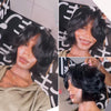 90s Fine Face-Framing Fluffy Bob 5x5 Lace Closure Wig