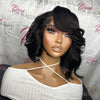 Asymmetry Shaved side Layers Bob 13x6 Lace Front Wig