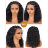 Knotless Fulani Braids Deep Wave 13x4 Frontal Lace Wig 100% Human Hair