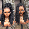 Full Lace Butterfly Locs Wig With Invisi Drawstring Clearance