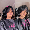 90s Fine Face-Framing Fluffy Bob 5x5 Lace Closure Wig