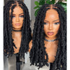 Full Lace Butterfly Locs Wig With Invisi Drawstring Clearance