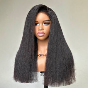 OBSESSION LACE FRONT HUMAN HAIR FUSION NATURAL TEXTURE & WAVE HAIR WIG -  AYLEEN