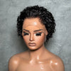 Lagos Hairline Slick Back Water Wave Short Pixie Cut Wig