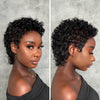 Wet Wave Curls Full Lace Short Pixie Cut Wig