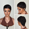 Full Lace Pixie Cut Wig 100% Human Hair