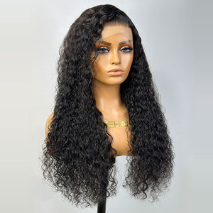 
            
                Load image into Gallery viewer, Pre Plucked 13x4 Lace Frontal Water Wave Human Hair Wig
            
        