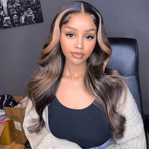 
            
                Load image into Gallery viewer, 13x4 Balayage Mix Tone Lace Frontal Wig
            
        