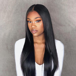 
            
                Load image into Gallery viewer, 4x4 Glueless Lace Closure Wig Silky Straight
            
        