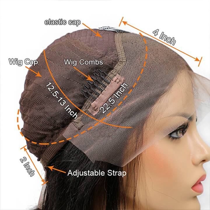 
            
                Load image into Gallery viewer, Ombre Honey Blonde Water Wave Human Hair Lace Frontal Bob Wig
            
        