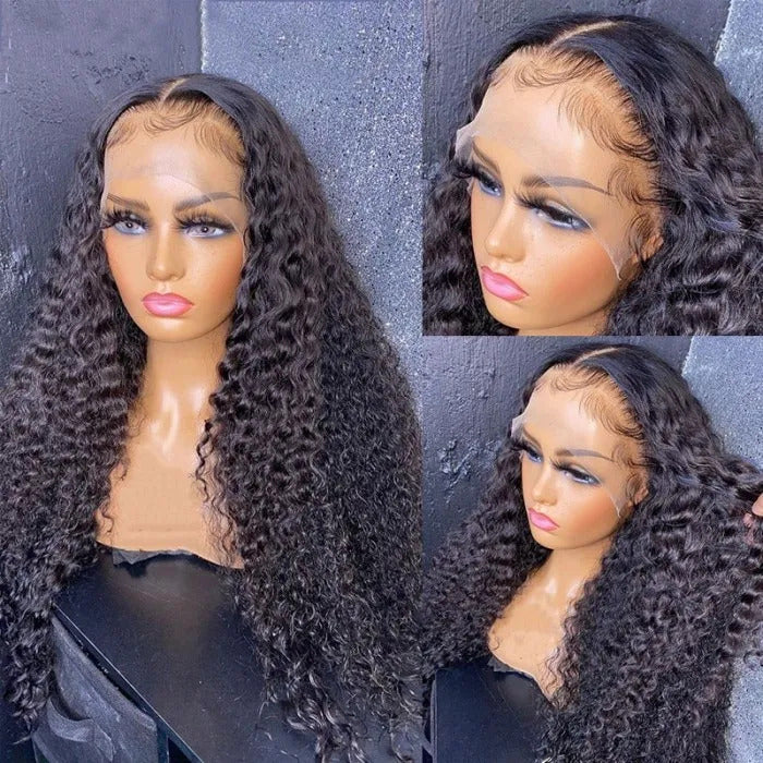 
            
                Load image into Gallery viewer, 13x4 Lace Frontal Glueless Curly Wig
            
        